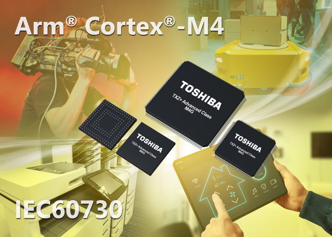 TOSHIBA ÉTEND SA FAMILLE TXZ+™ AVEC DES MICROCONTRÔLEURS ARM® CORTEX®-M4 POUR LE TRAITEMENT DE DONNÉES RAPIDE 